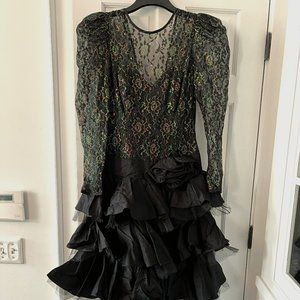 80's vintage party dress